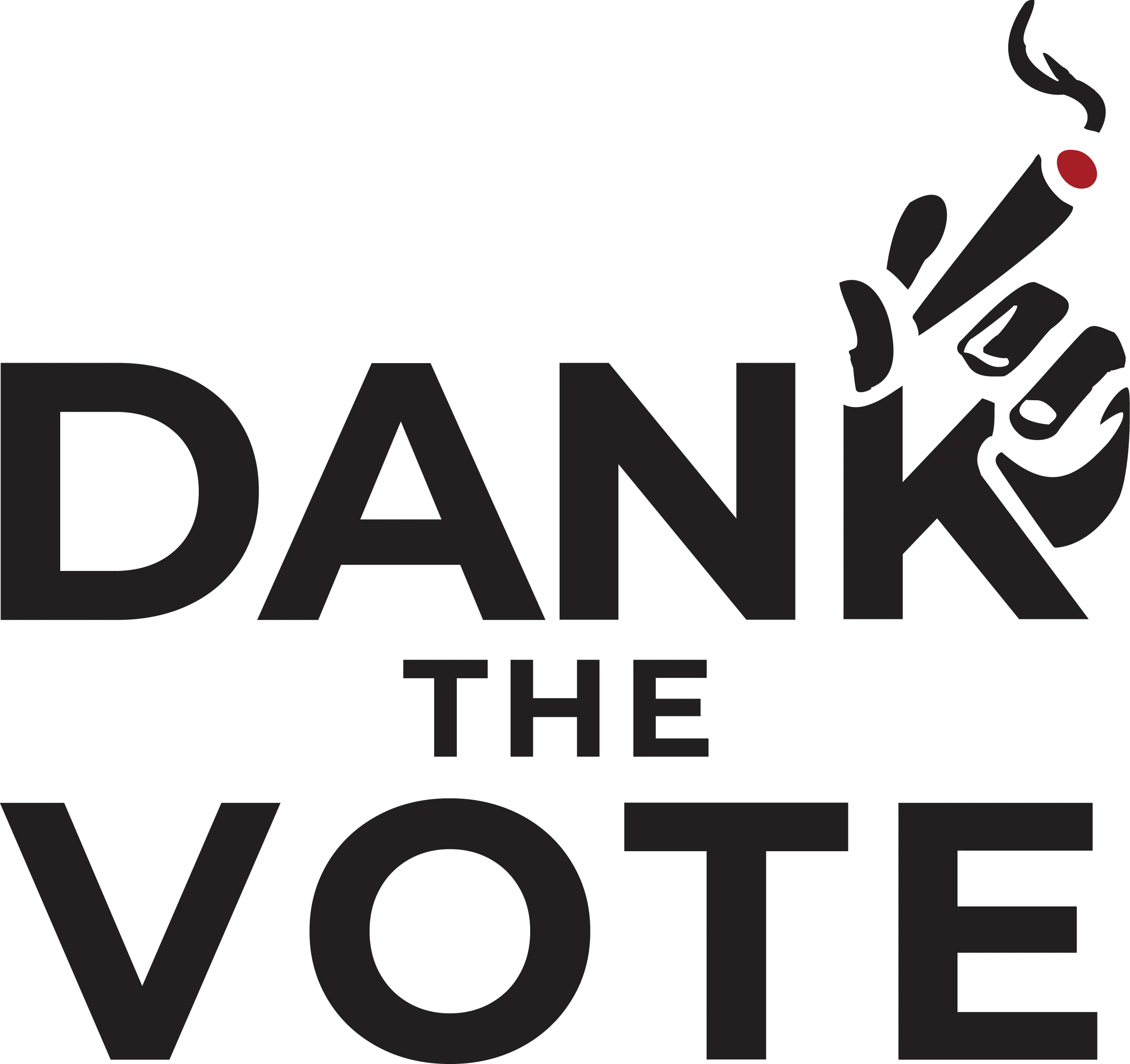 Dank The Vote Logo